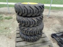 NEW - (4) 10-16.5 TIres on Wheels