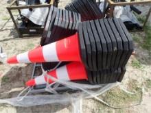 60 Traffic Cones- 28" High
