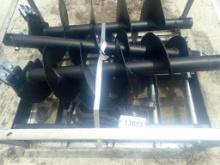 JCT Skid Steer Hydraulic Auger Drive & Bits