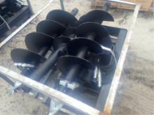 JCT Skid Steer Hydraulic Auger Drive & Bits