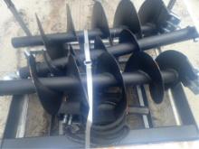 JCT Skid Steer Hydraulic Auger Drive & Bits