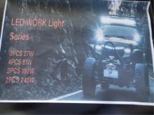 New LED Work Light Combination Set