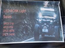 New LED Work Light Combination Set