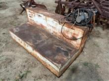 L-Shaped Fuel Tank with Pump