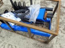 AGT Skid Steer Auger w/ 6" 12" 14" Bits