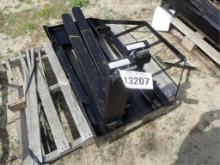 Mower King Skid Steer Adjustable Forks