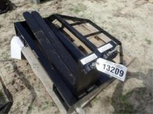 Mower King Skid Steer Adjustable Forks