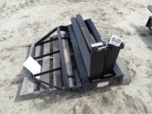 Mower King Skid Steer Adjustable Forks