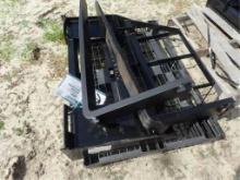 Mower King Skid Steer Adjustable Forks