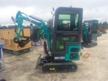 AGT Mini Excavator with Cab - MH13RX