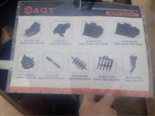 AGT Mini Excavator Attachements - Set of 9