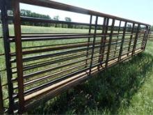 24' Freestanding Panel w/ 12' Gate