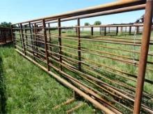24' Freestanding Panel w/ 12' Gate