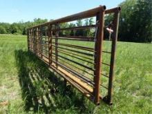 24' Freestanding Panel w/ 12' Gate