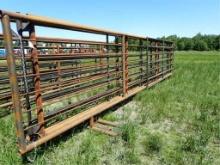 24' Freestanding Panel w/ 12' Gate