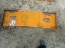 Skid Steer Quick Attach Plate
