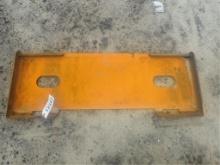 Skid Steer Quick Attach Plate
