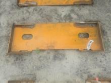 Skid Steer Quick Attach Plate