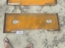 Skid Steer Quick Attach Plate