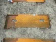 Skid Steer Quick Attach Plate