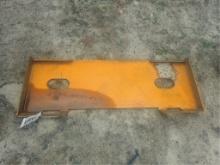 Skid Steer Quick Attach Plate