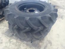 2- 12.4/24 Tires & Rims