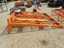 LandHonor Skid Steer Hay Accumulator Grapple