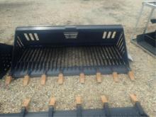 LandHonor Skid Steer 72" Rock Bucket