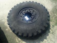 NEW - (1) Michelin 14.00R20 Tire and Rim