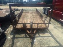 1989 Texas Utility Trailer - 16' x 7'