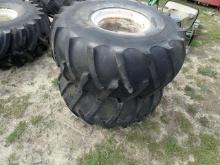 (2) 16.5x16.1 Harvester Tires & Rims
