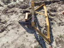 King Cutter 3 Pt. Hitch Cultivator (Yellow)