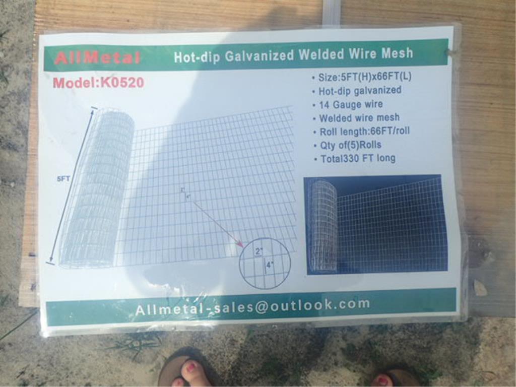 Hot Dipped Galvanized Welded Wire Mesh