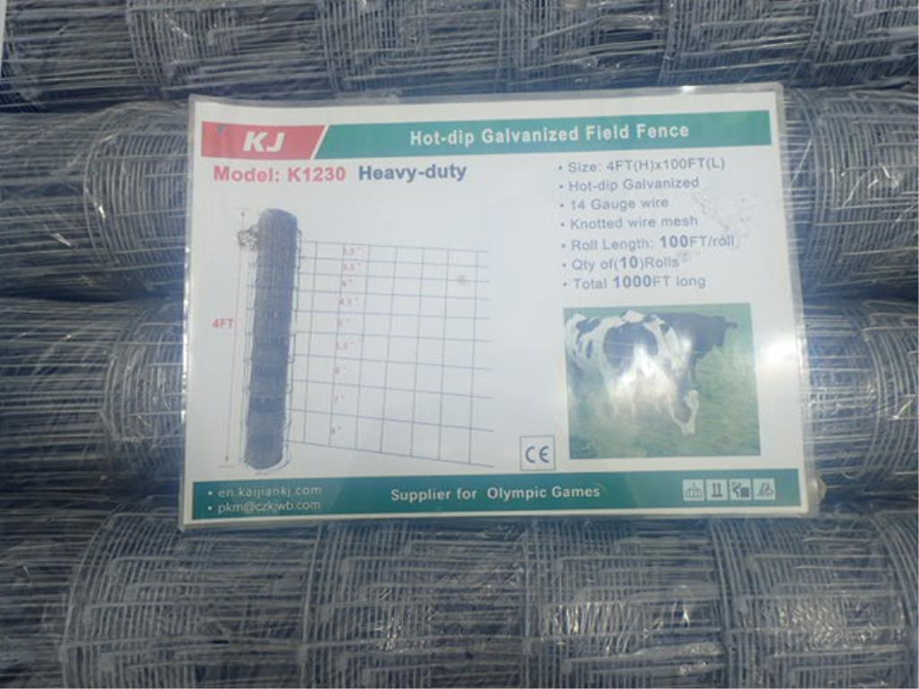Hot Dipped Galvanized Field Fence