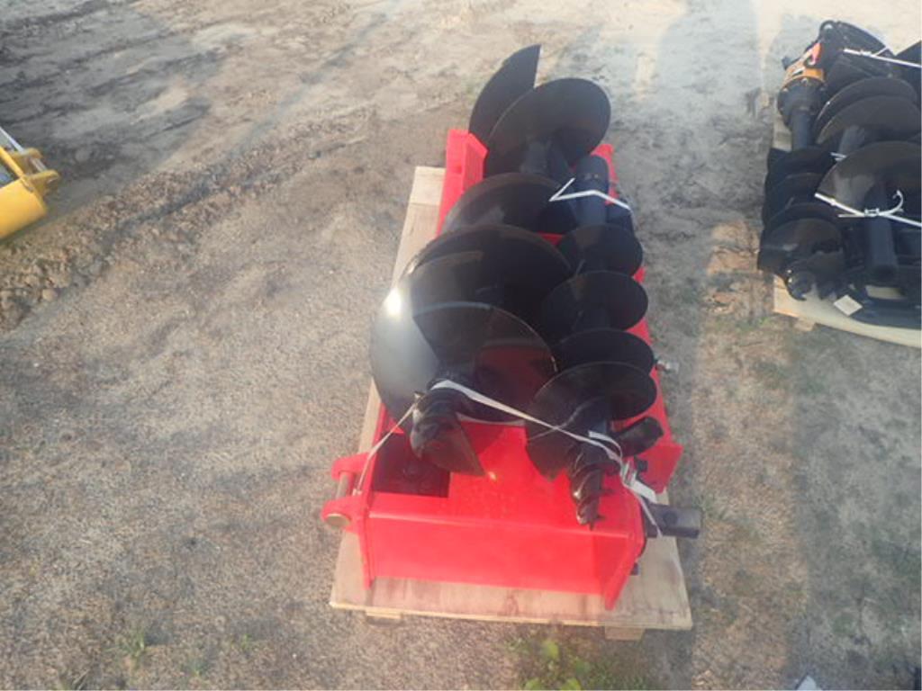 GIYI Skid Steer Loader Auger & Extra Rod