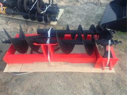 GIYI Skid Steer Loader Auger & Extra Rod