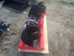 GIYI Skid Steer Loader Auger & Extra Rod