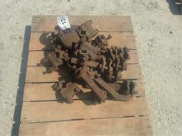 (10) JD Cultivator Mounting Clamps