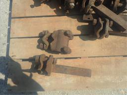 (10) JD Cultivator Mounting Clamps