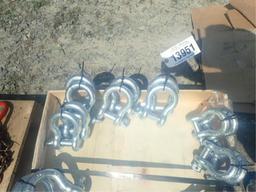 (2) 1" Bow Shackles Load Limit 8.5T