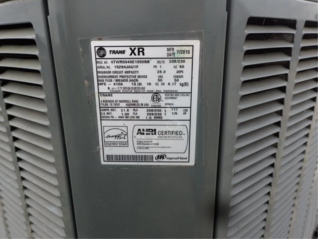 Trane 4 Ton Split Unit w/ A Coil