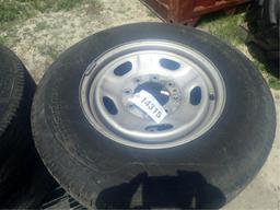Set of 4 Tires and Rims 245/75R17