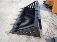 GIYI Skid Steer Rock Bucket
