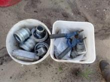 (2) Buckets of Electrical Parts