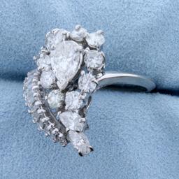 3 1/2 Ct Tw Diamond Ring In Platinum