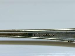 51 Piece Set Towle Chippendale Sterling Silver Flatware Set