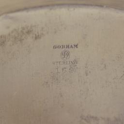 Antique Gorham Durgin Plate In .925 Sterling Silver