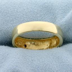 1/4ct Tw Diamond Wedding Or Anniversary Band Ring In 14k Yellow Gold