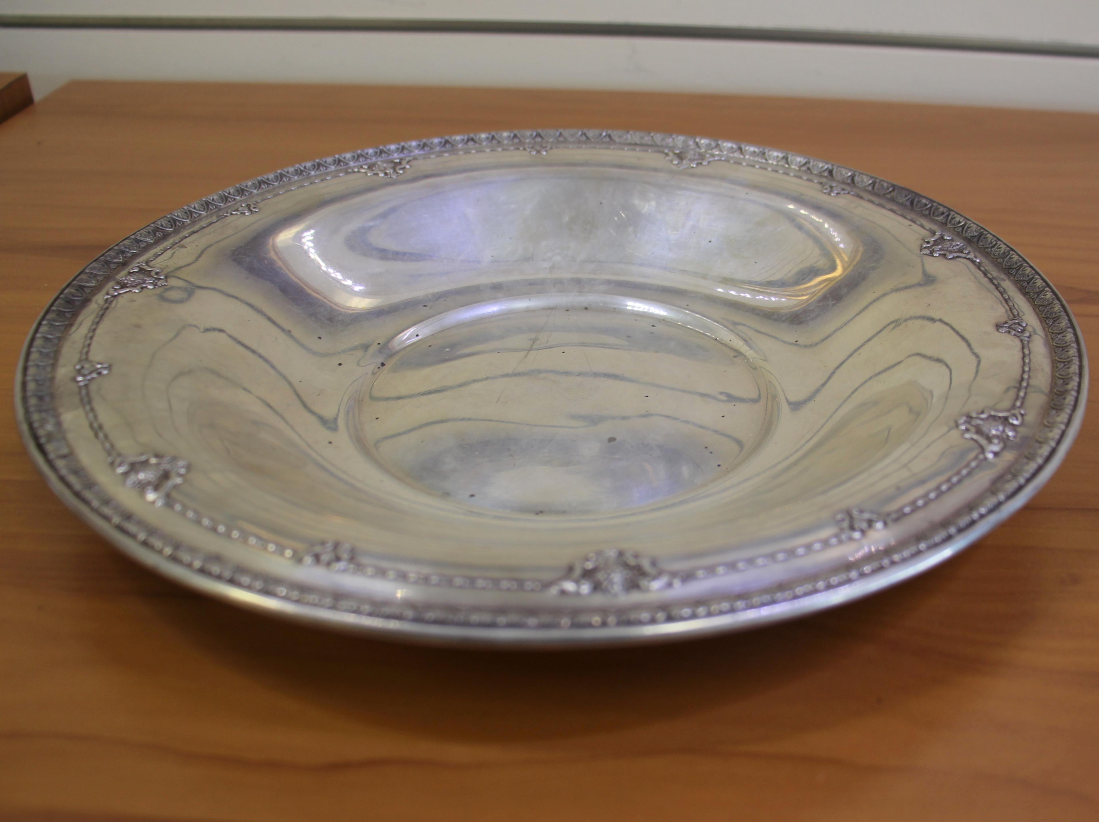 Mathews Company Sterling Silver Kenwood Bowl In .925 Sterling Silver