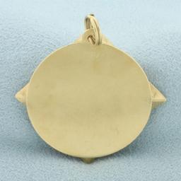 Usc University Of Southern California Charm Or Pendant In 14k Yellow Gold